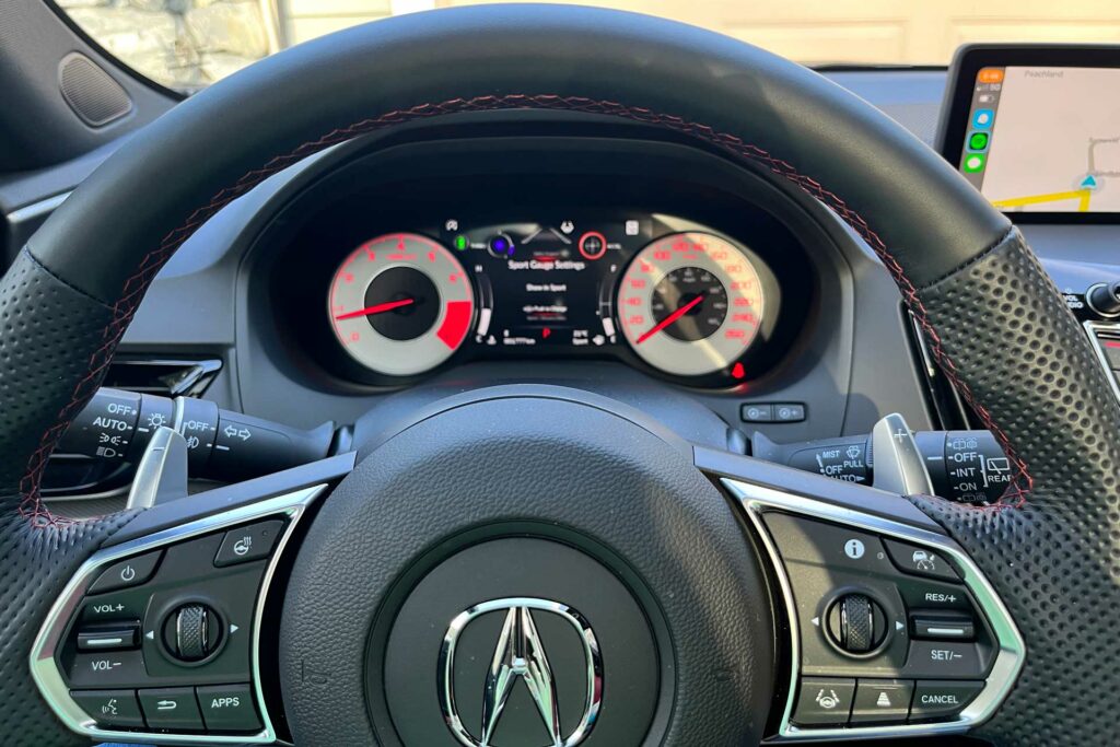 2023 Acura RDX A Spec Steering Wheel 