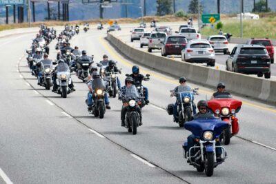 Okanagan motorcycle ride for dad travels along Hwy 97 in West Kelowna, BC on Sunday, June 11, 2023