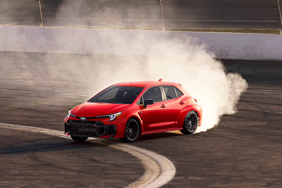2025 Toyota GR Corolla 10 2025 Toyota GR Corolla Supersonic Red web