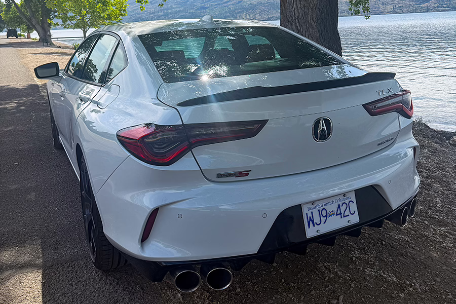 2025 Acura TLX Type S- the final edition 4 rear TLX