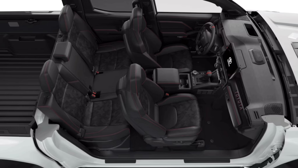 2025 Toyota 4Runner TRD Off Road Premium 5 Birdseye view of the cabin of the 2025 Toyota 4Runner SUV