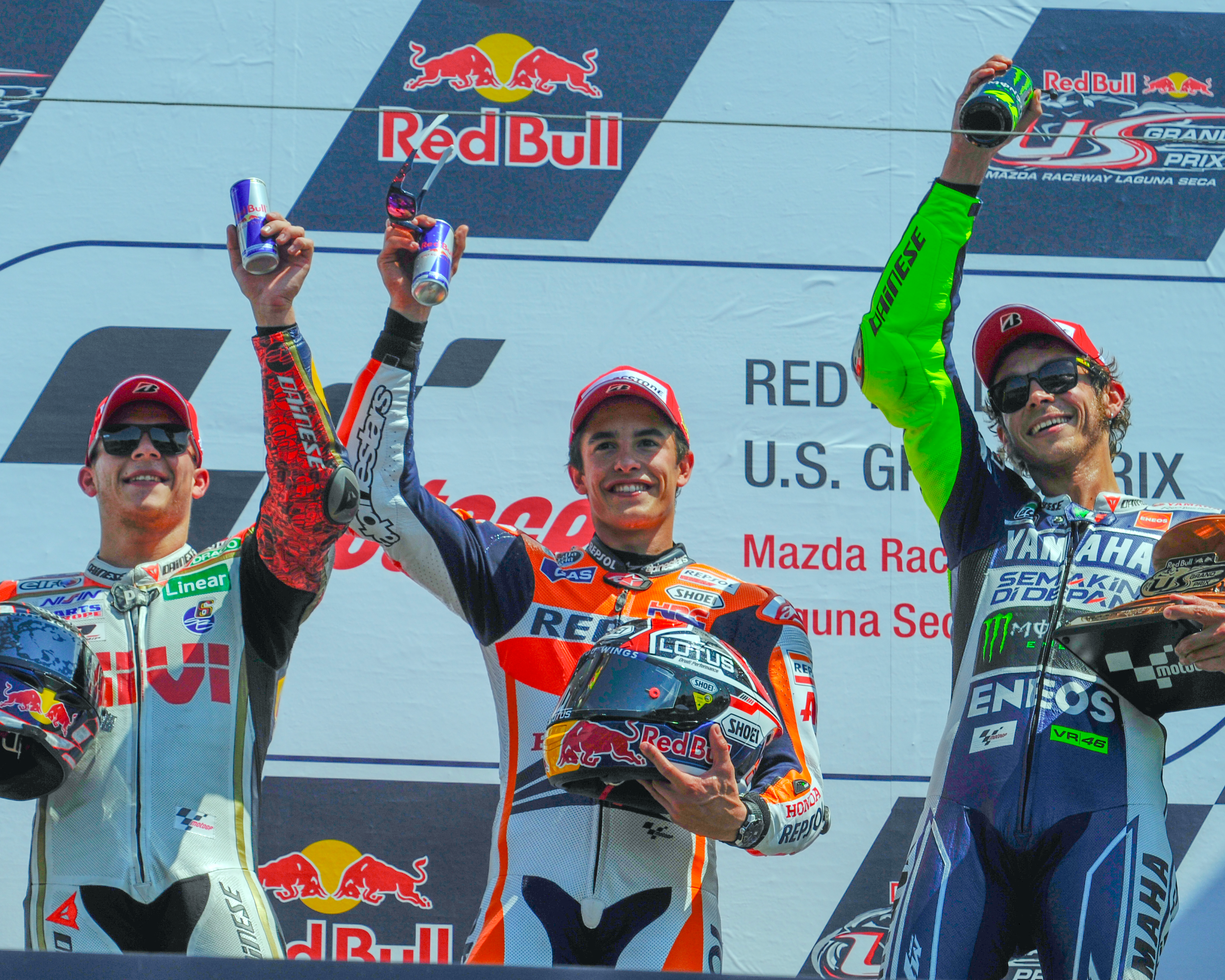Marc Marquez - 2025 MotoGP Champion 2 Podium