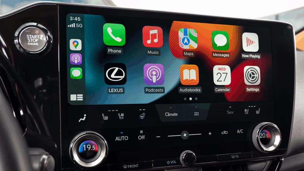 CarPlay Lexus NX350AWD