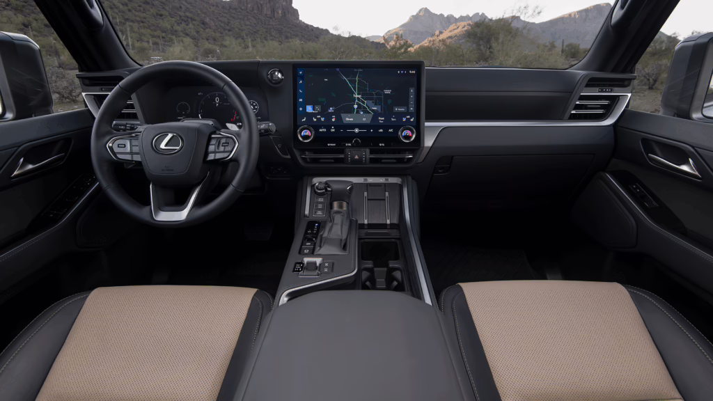 2024 Lexus GX Overtrail cabin